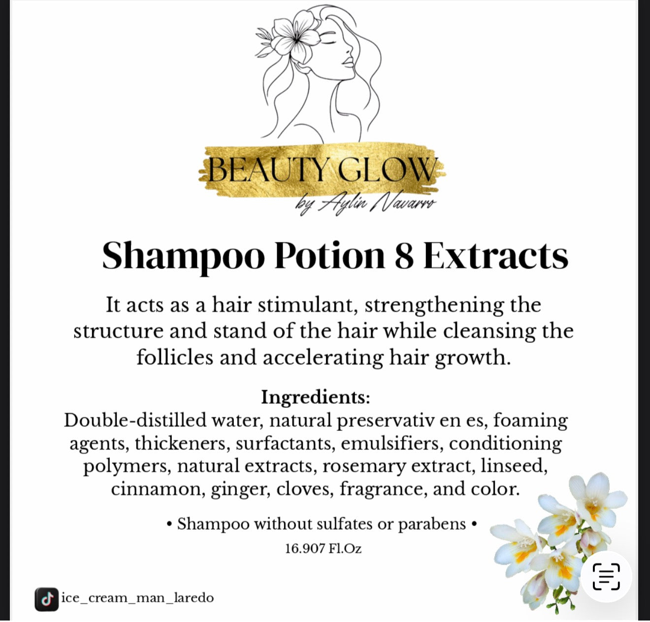 Beauty Glow Shampoo and conditioner bundle