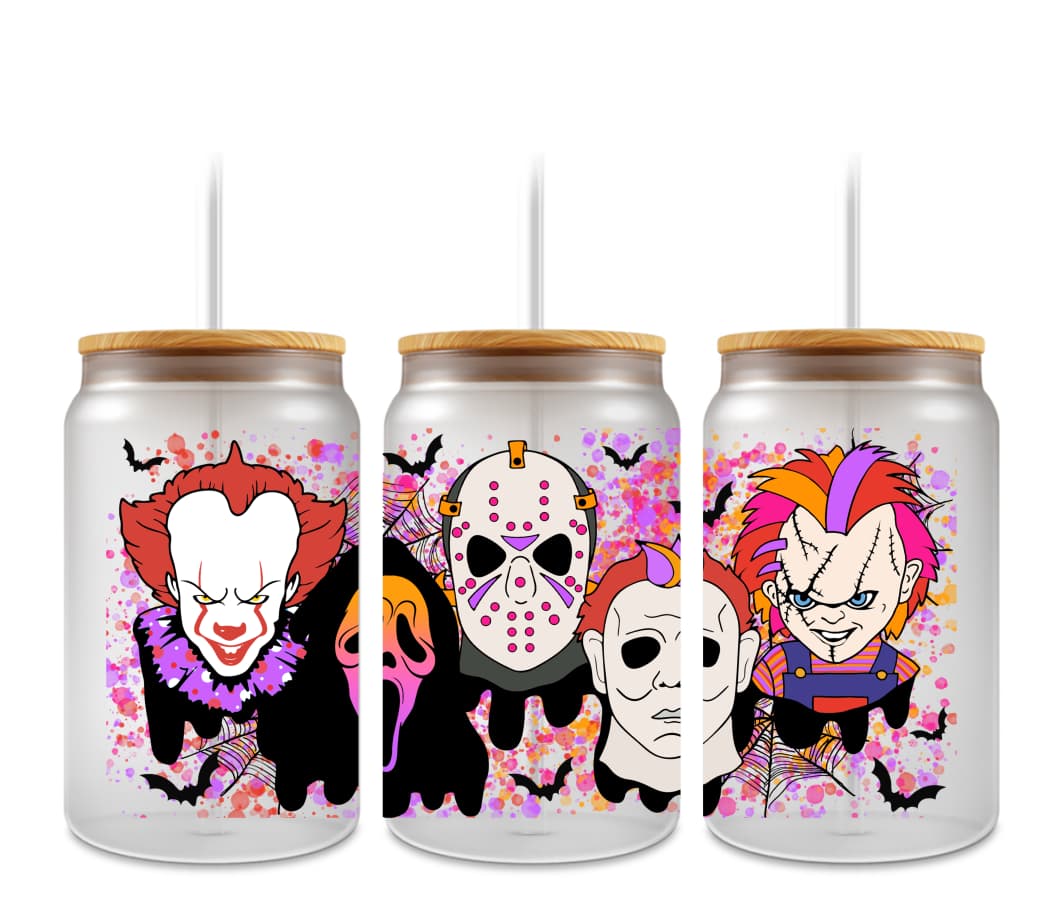 16oz custom glass tumbler
