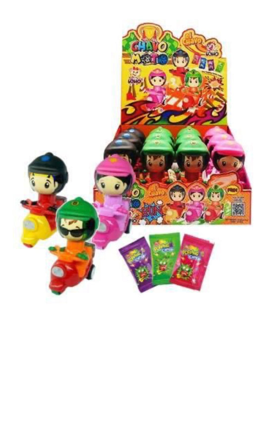 El Chavo Moto filled with Candy 2 pieces assorted
