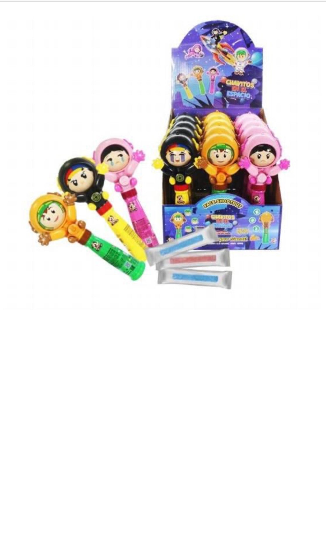 El chavo characters space toy 2 pieces