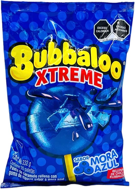Bubbaloo xtreme paleta 20pz