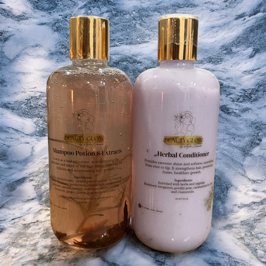 Beauty Glow Shampoo and conditioner bundle
